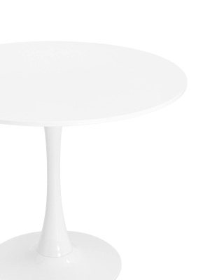 Стол Tulip 90, белый. Фото №4