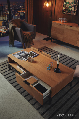 Журнальный стол DUPEN CT-912 Дуб MANHATTAN фото Журнальный стол DUPEN CT-912 Дуб MANHATTAN. Фото №5