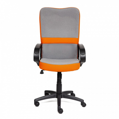 Компьютерное кресло СН757 ткань, серый/оранжевый, С27/С23. Фото
