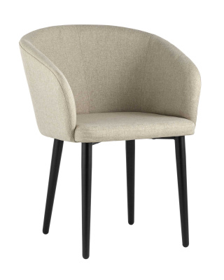 Кресло Ральф рогожка бежевый. Фото