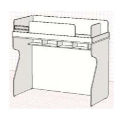 Блок для формирования2-х ярусной кровати АЙС. Фото №2