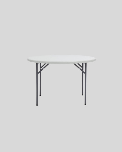 Стол круглый складной пластиковый Кейт 116. Фото №4