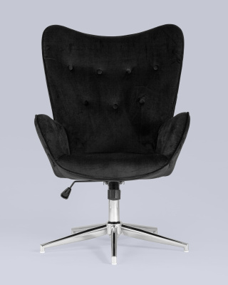 Кресло Филадельфия велюр черный фото Кресло Филадельфия велюр черный. Фото №5