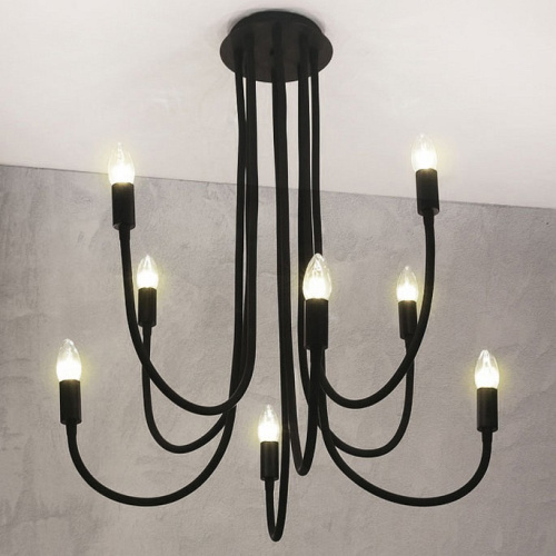 Потолочная люстра Loft it Roots LOFT1714-BL. Фото №1