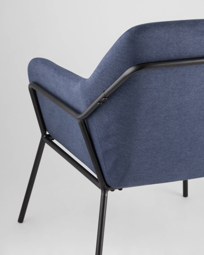 Кресло Шелфорд синее. Фото №8