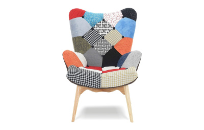 Кресло Contour DС-917(P) patchwork-лоскутный микс фото Кресло Contour DС-917(P) patchwork-лоскутный микс. Фото №4
