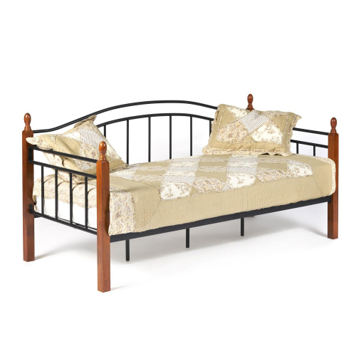 Кровать Landler + основание из деревянных ламелей (90 см x 200 см) фото Кровать Landler + основание из деревянных ламелей (90 см x 200 см). Фото №1