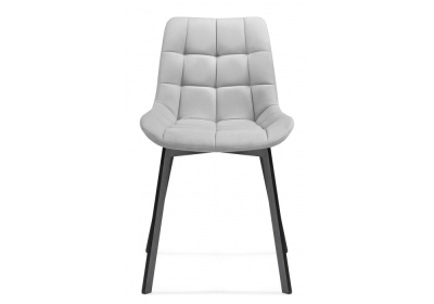 Стул Челси черный / светло-серый. Фото №2