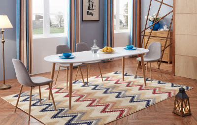 Стол DT-95 белый (Morris). Фото №4