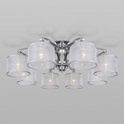 Потолочная люстра Eurosvet Fabiola 60109/8 хром. Фото №2