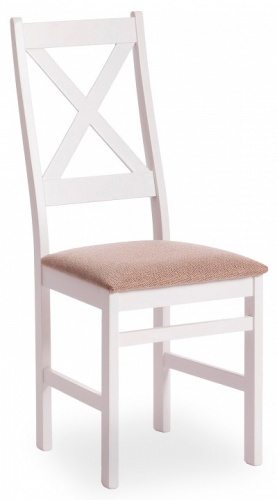 Стул CROSSMAN Многослойная фанера, 100*41*40, white, ткань бежевая (Ford William 7) (поставляется по 2 шт) фото Стул CROSSMAN Многослойная фанера, 100*41*40, white, ткань бежевая (Ford William 7) (поставляется по 2 шт). Фото №1