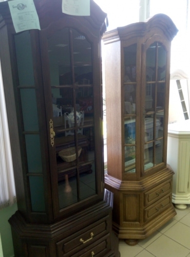 Шкаф для посуды Ноктюрн ГМ 5261 С (зеркало). Фото №2