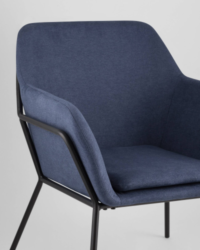 Кресло Шелфорд синее. Фото №9