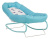 Шезлонг детский Polini kids Коты, голубой. Фото №11