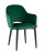 Стул Венера велюр изумрудный фото Стул Венера велюр изумрудный. Фото №2