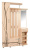 Стенка для прихожей Барселона-1 дуб млечный фото Стенка для прихожей Барселона-1 дуб млечный. Фото №2