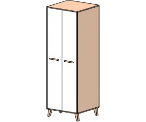 Шкаф двухдверный Эрика. Фото №1