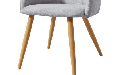 Стул DC-9505 серый/дерево. Фото