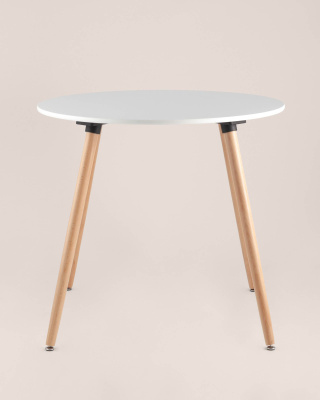 Стол Oslo Round WT белый. Фото №4