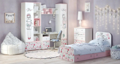 Шкаф платяной Малибу,белый. Фото