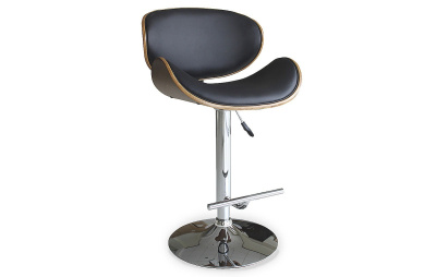 Стул барный JY1076 черный/хром. Фото