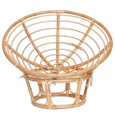 Кресло из ротанга Papasan Ecо P115-1/SP STD + Подушка. Фото №3