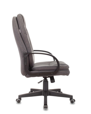 Кресло руководителя Бюрократ CH-868LT Bahama серый крестовина пластик. Фото №5