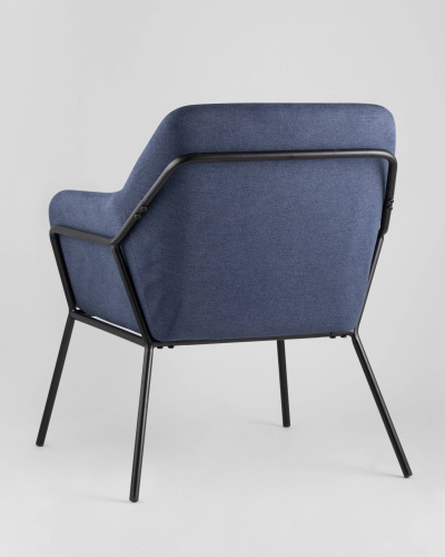 Кресло Шелфорд синее. Фото №7