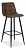 Стул SPICE (mod.8078) металл,ткань наппа, 51 x 42 x 104 см, темно-коричневый/черный, PK-03 (поставляется только по 2 шт) фото Стул SPICE (mod.8078) металл,ткань наппа, 51 x 42 x 104 см, темно-коричневый/черный, PK-03 (поставляется только по 2 шт)