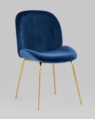 Стул Palma Gold, синий фото Стул Palma Gold, синий. Фото №3