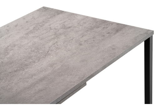 Стол, Клер Лофт матовый черный  / бетон. Фото №4