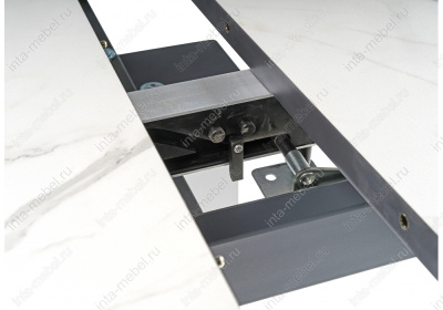 Стол Кларк графит / белый фото Стол Кларк графит / белый. Фото №4