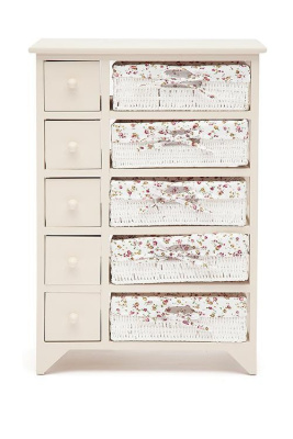 Комод Cabas 4323 с 5-ю корзинами и 5-ю ящиками. Фото