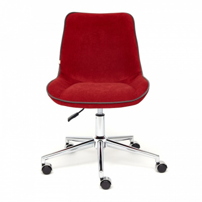 Кресло STYLE флок , бордовый, 10. Фото