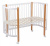 Кроватка Polini kids Simple 350, белый фото Кроватка Polini kids Simple 350, белый. Фото №7