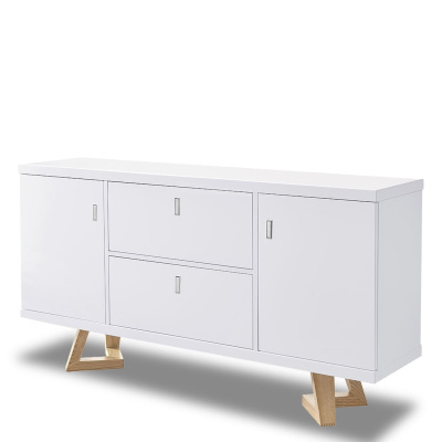 Буфет TG1692B белый/ясень. Фото