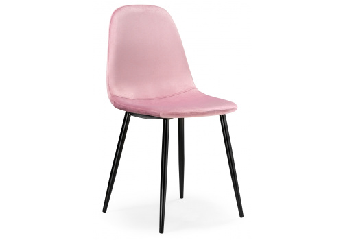 Стул Lilu pink / black фото Стул Lilu pink / black. Фото №1